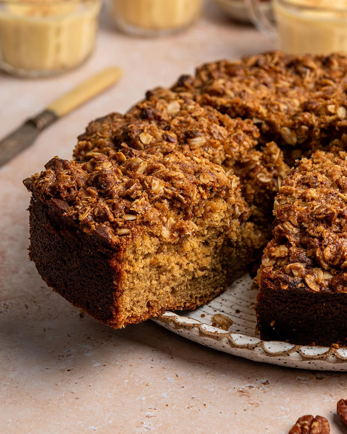 eggnog coffee cake