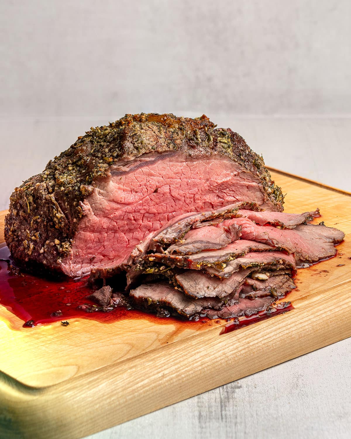 sliced beef