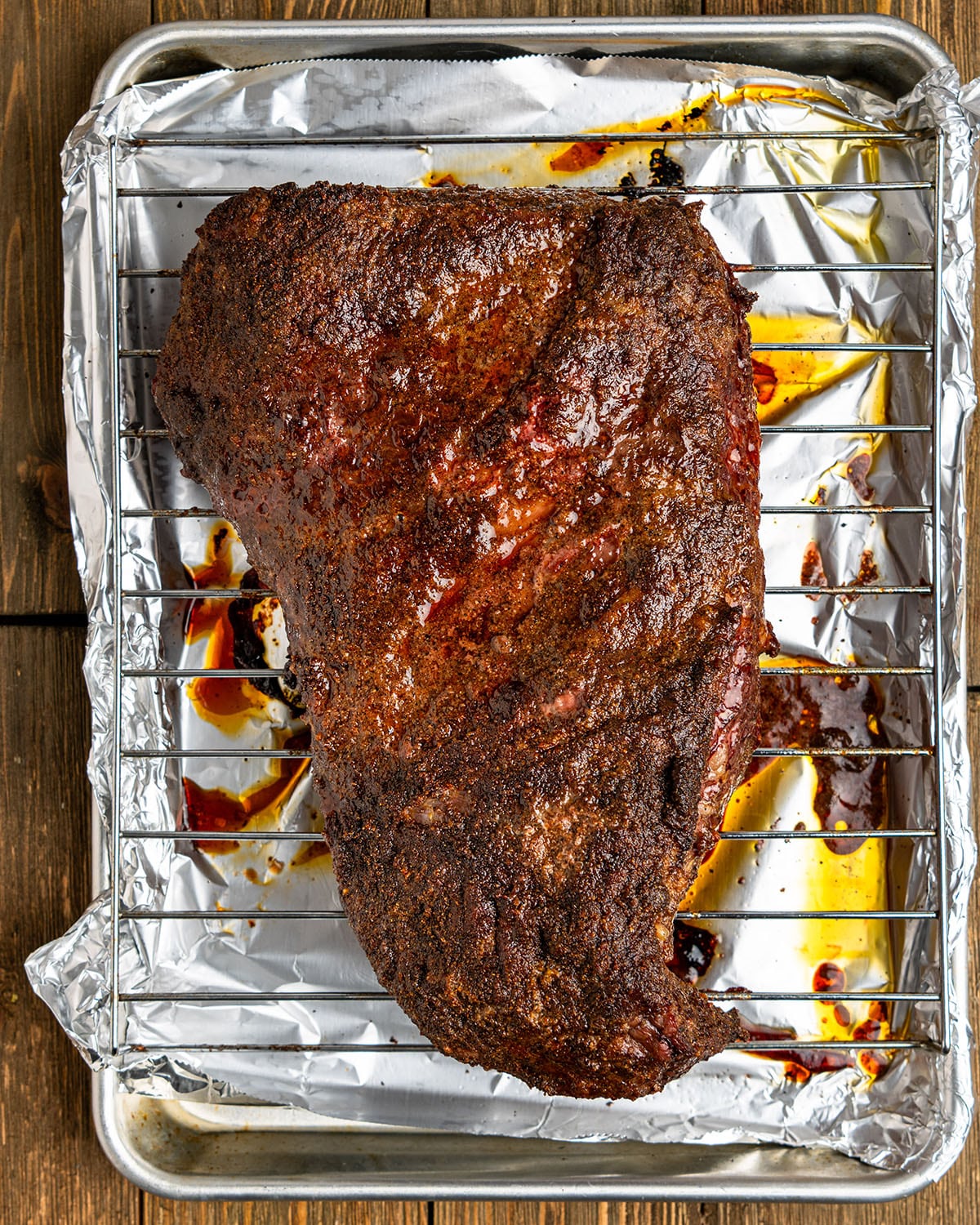 finished roasted tri-tip