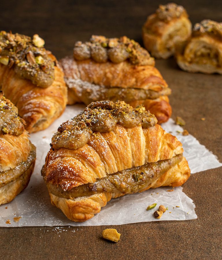Pistachio Croissants Cherry on my Sundae