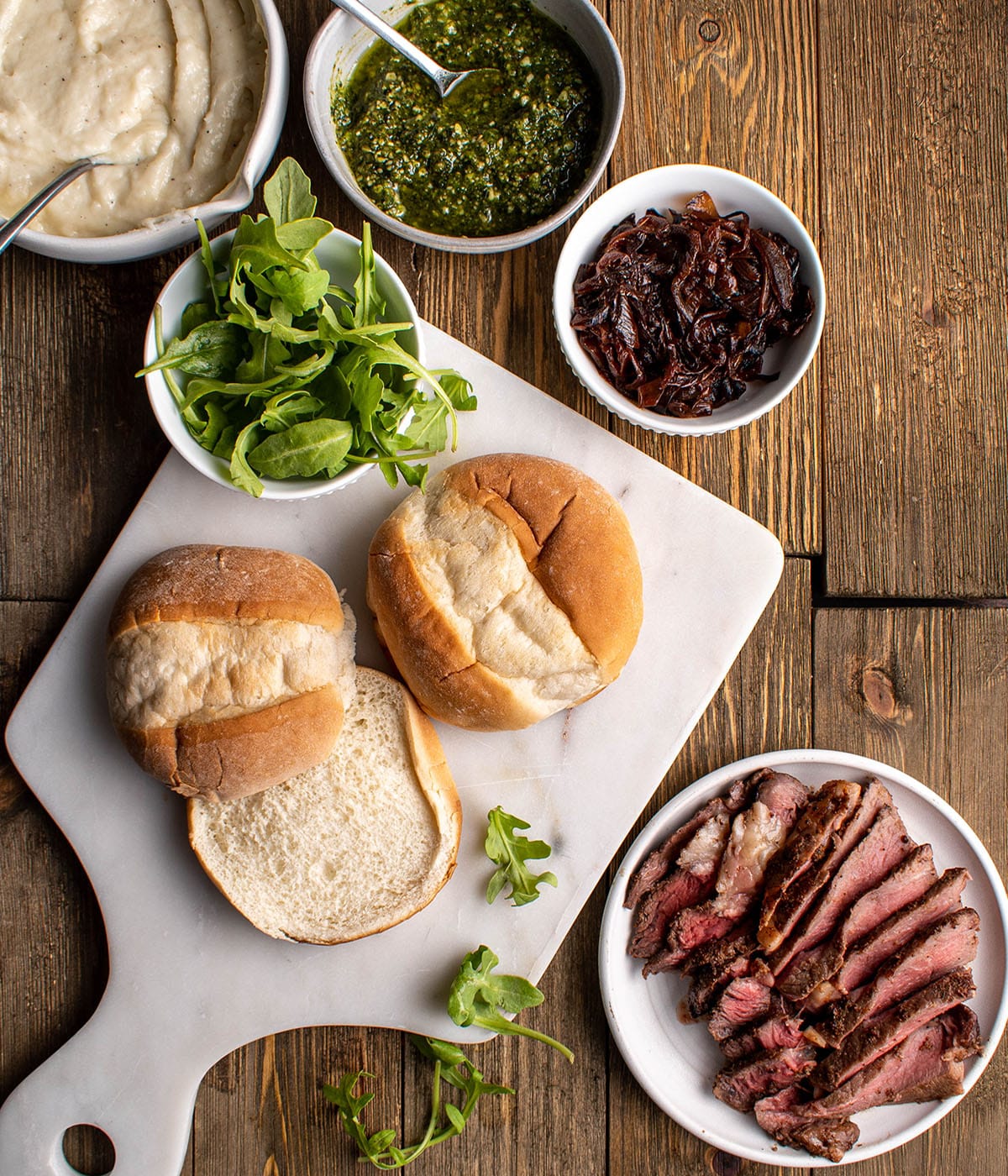 assemble the sandwiches