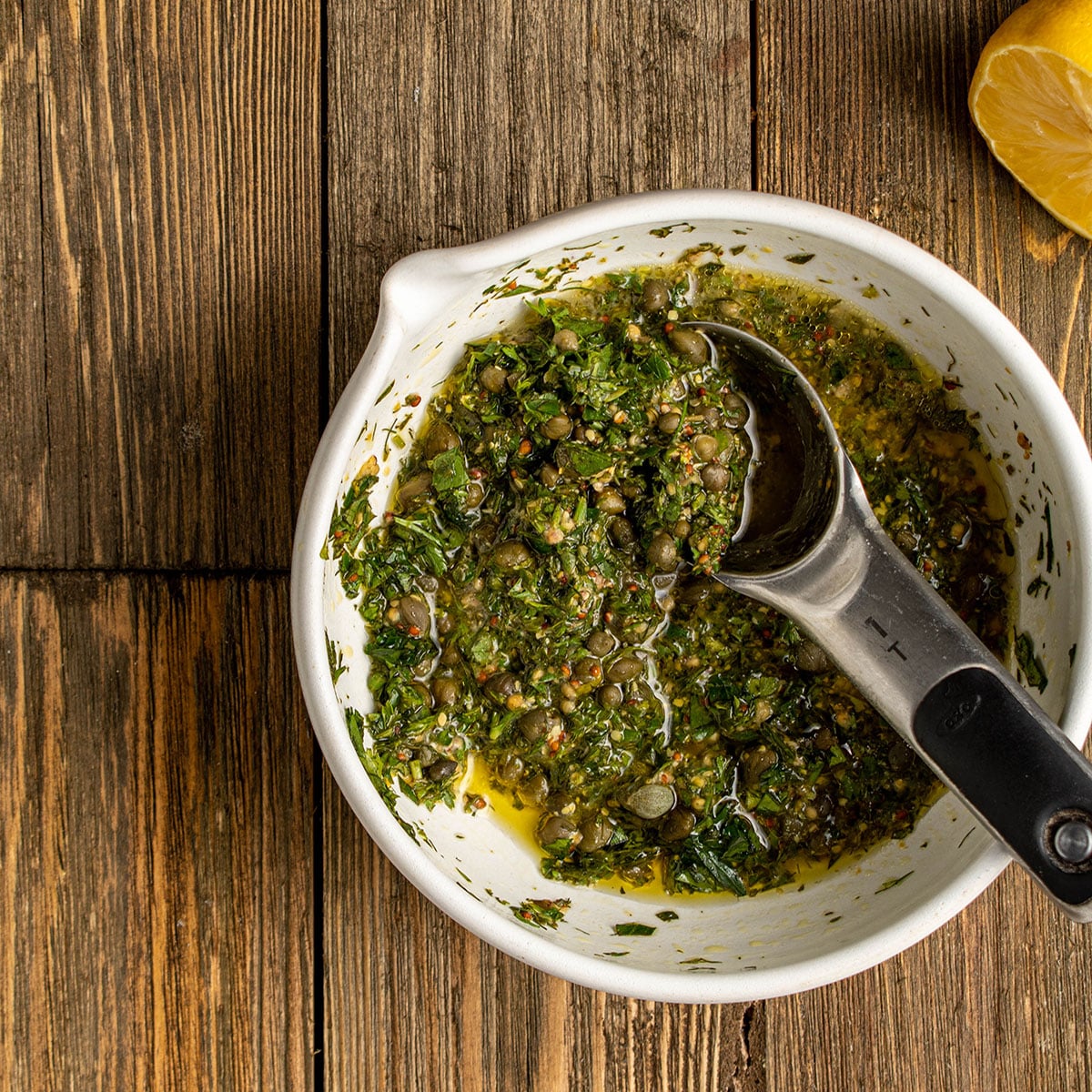 vinaigrette for tuna