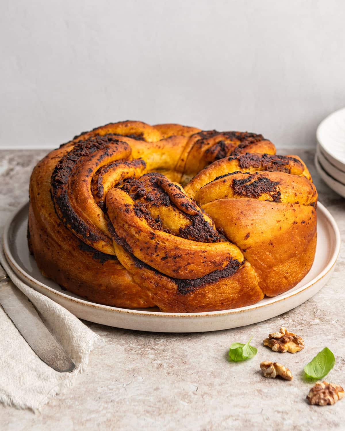 sun-dried tomato pesto babka