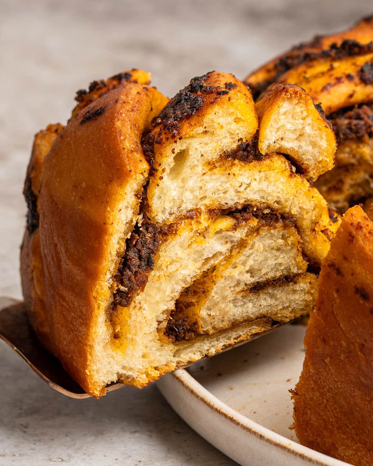sun-dried tomato pesto babka