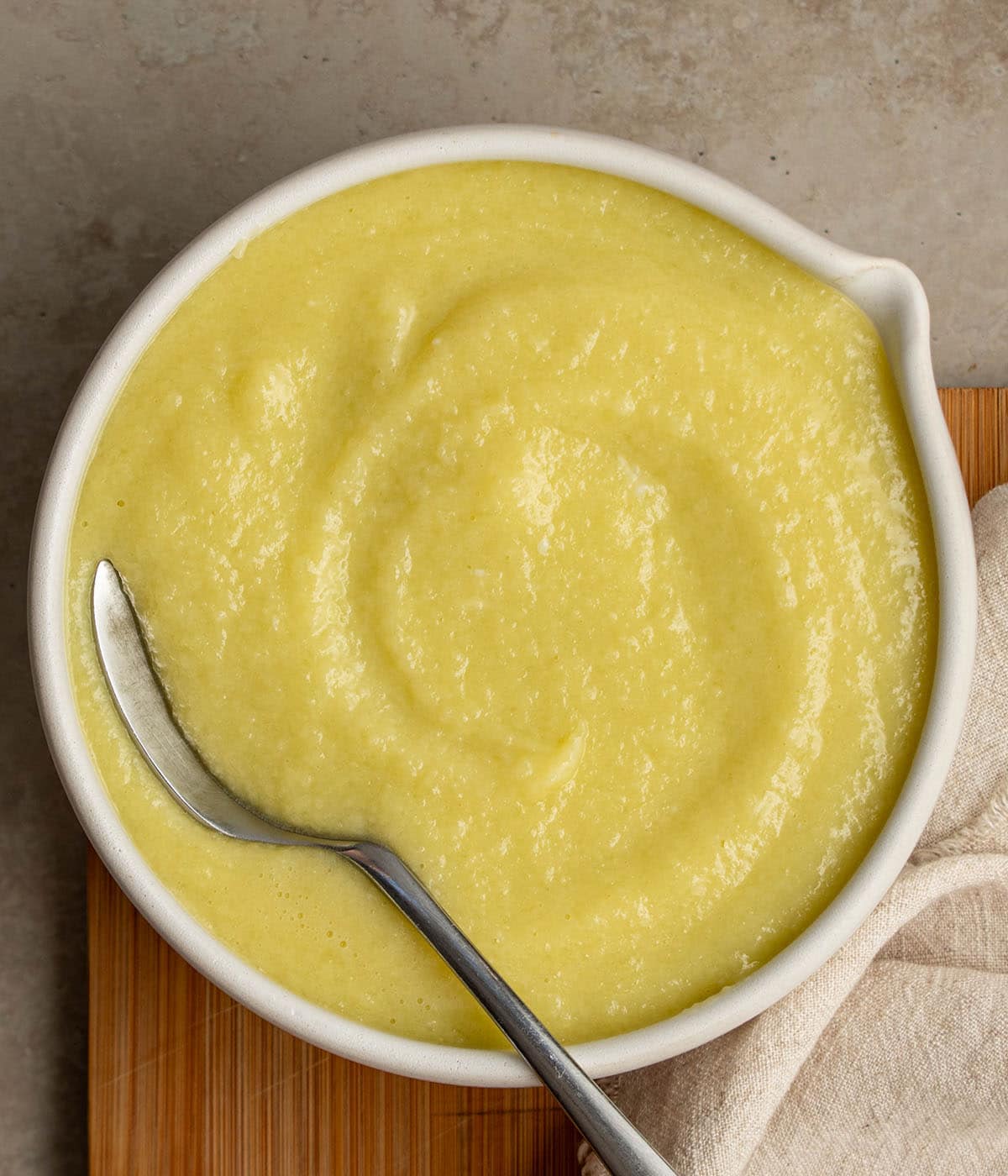 honeydew custard