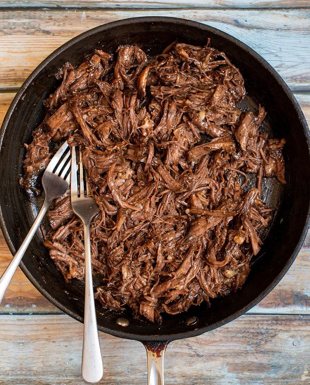 shred the meat