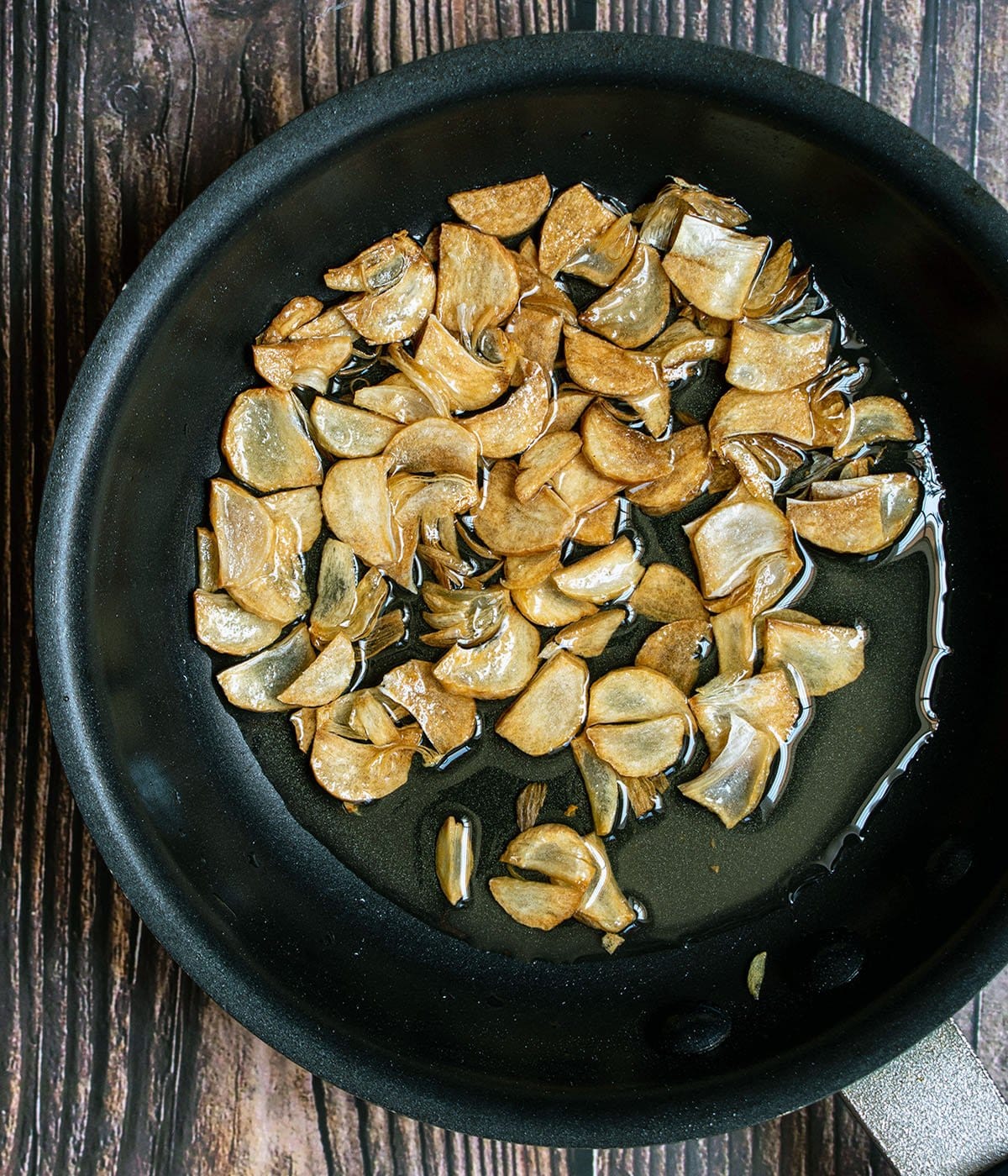 crispy garlic