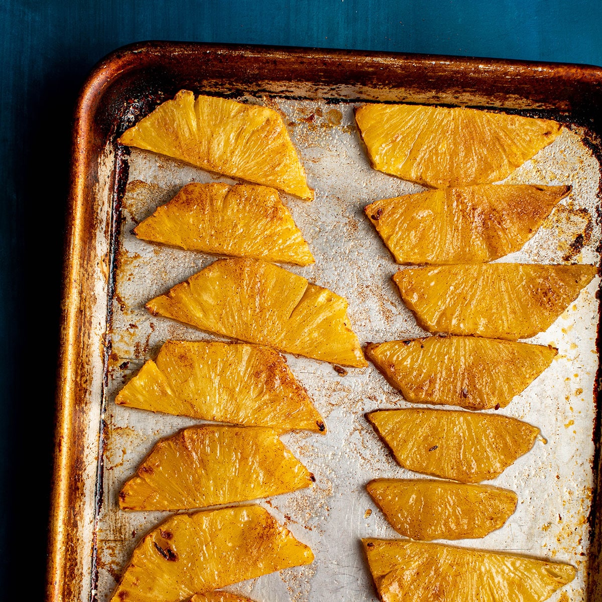 caramelized pineapple