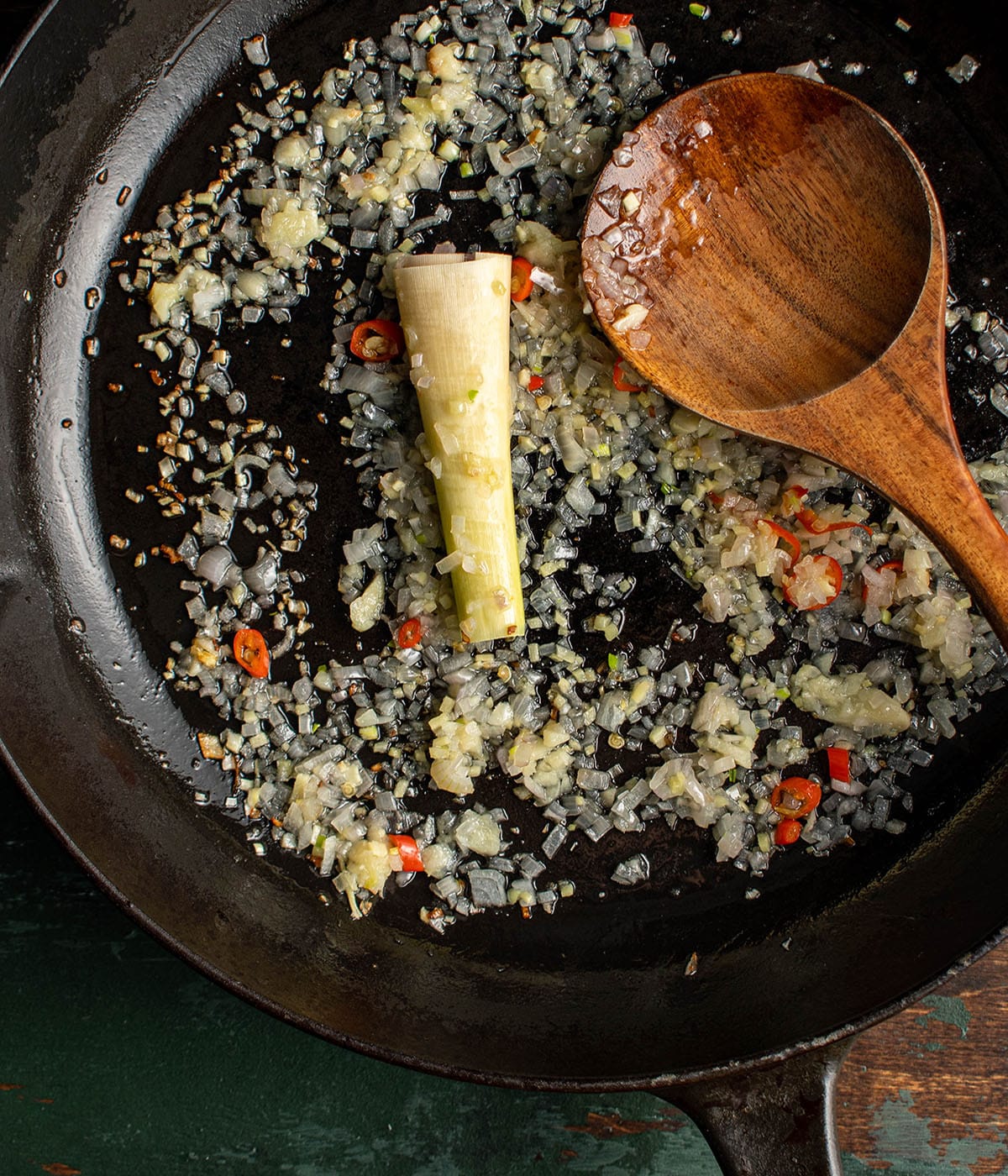 sauteed aromatics