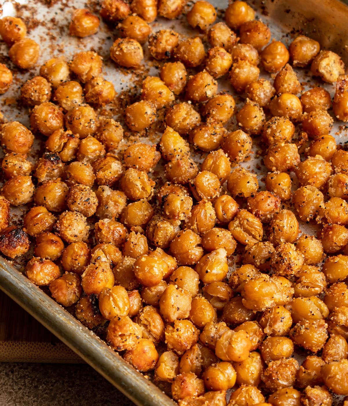 crispy chickpeas
