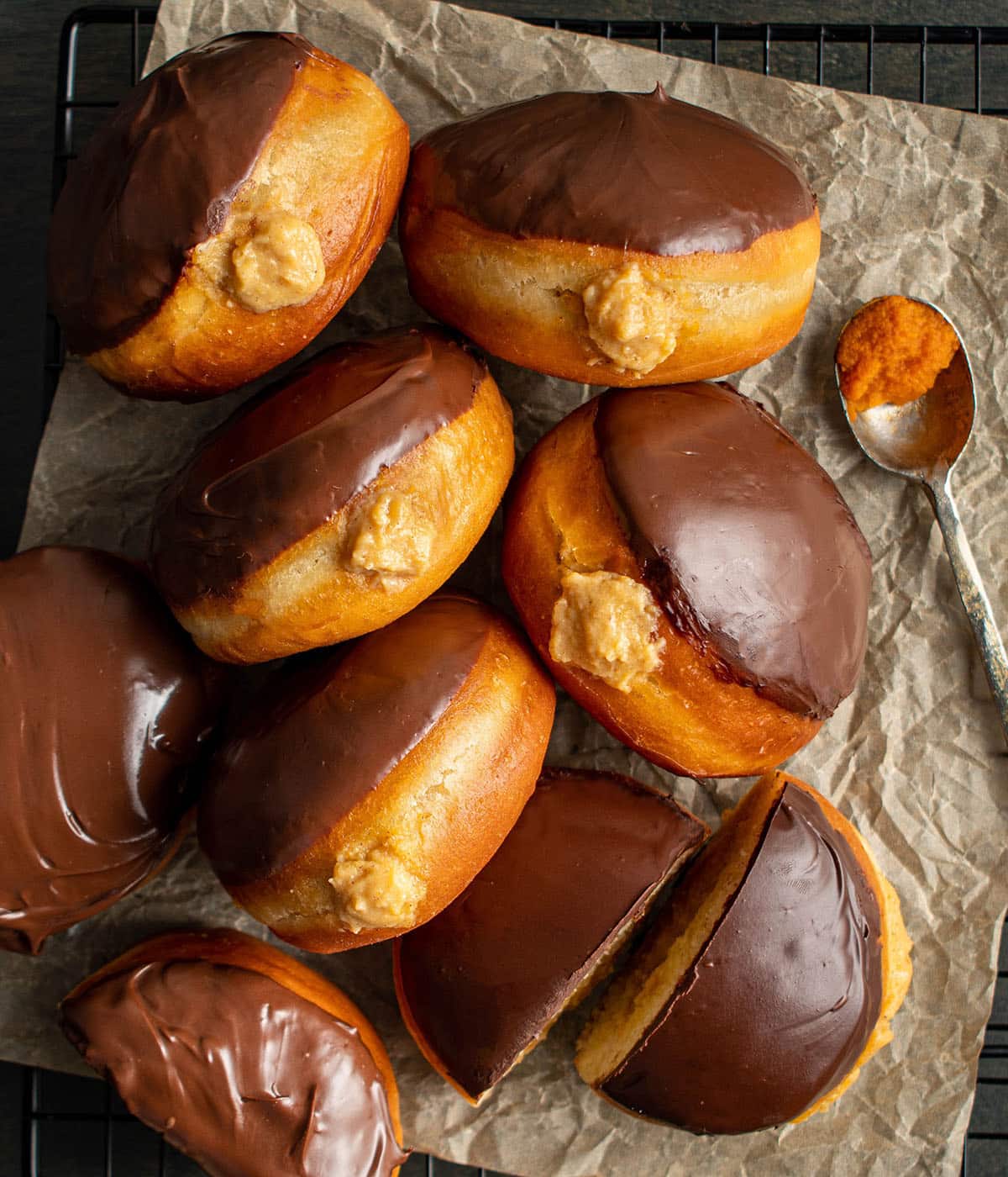 boston pumpkin cream donuts