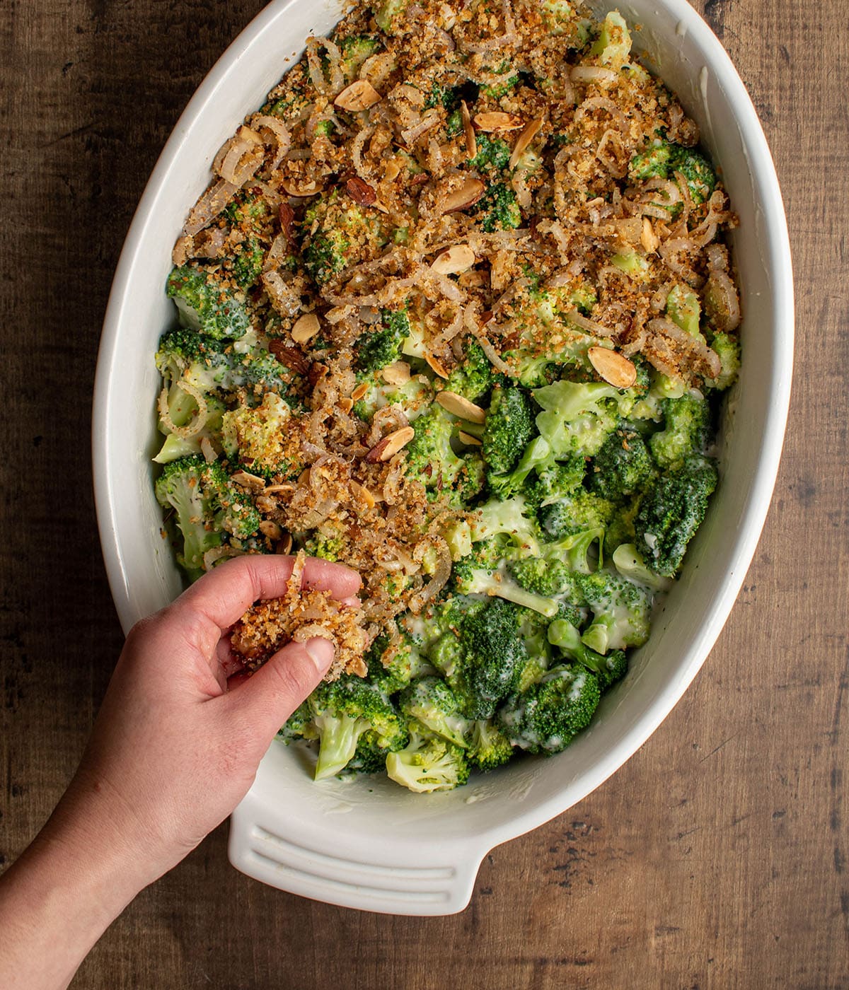 assemble dish