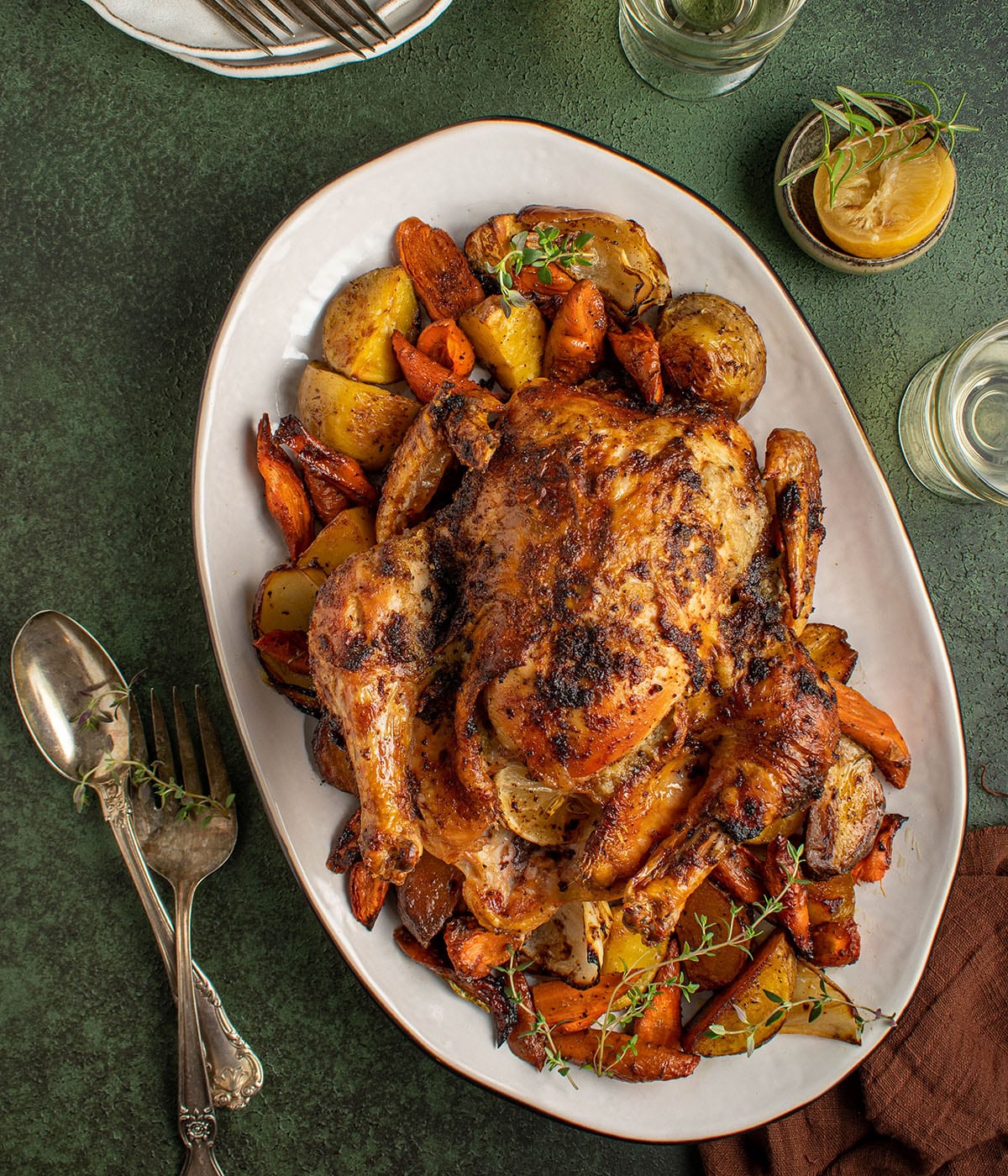 Preserved Lemon Roasted Chicken