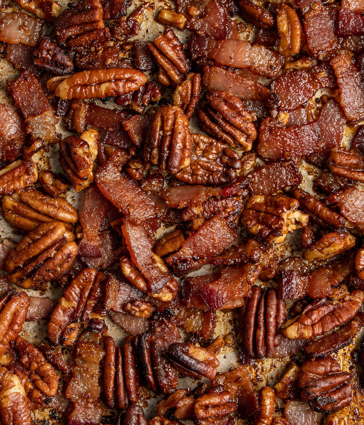 bacon pecan topping