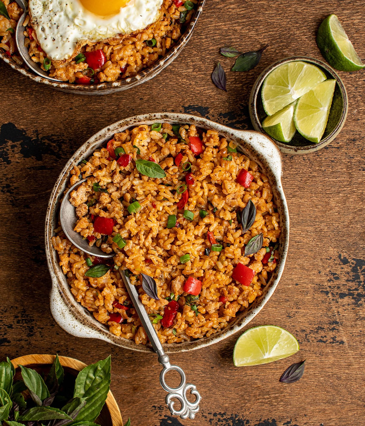 thai red curry fried rice