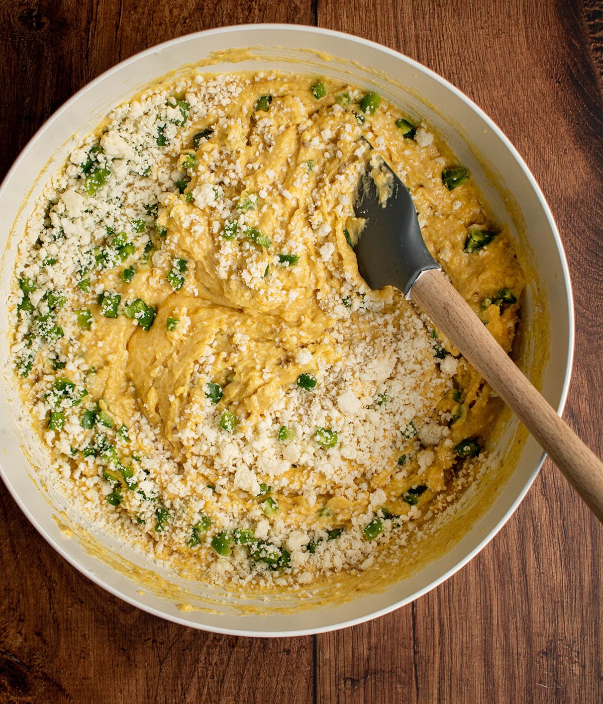 add jalapeno and cheese