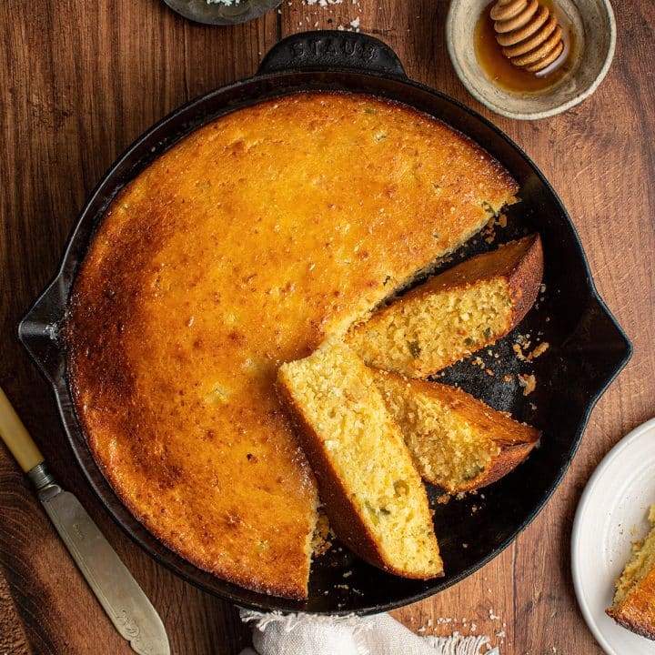 Honey Jalapeno Cornbread - Cherry on My Sundae