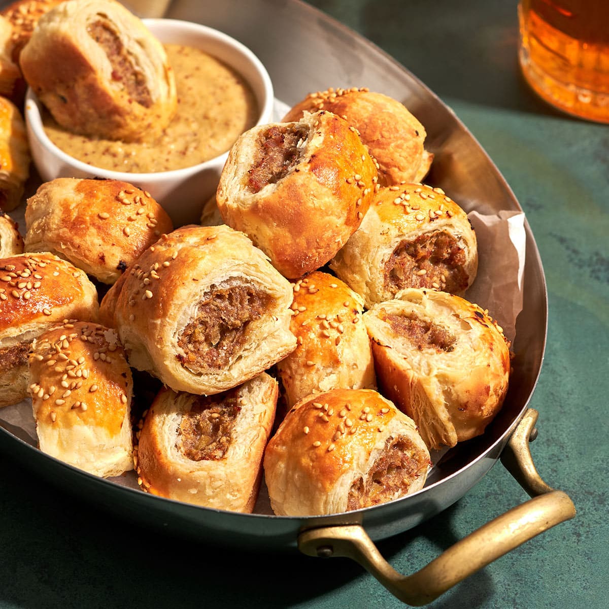 Turkey Apple Sausage Rolls