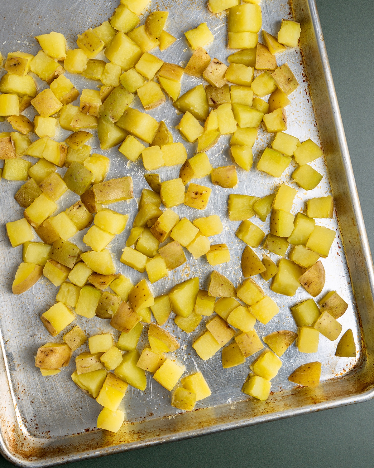 boiled potatoes