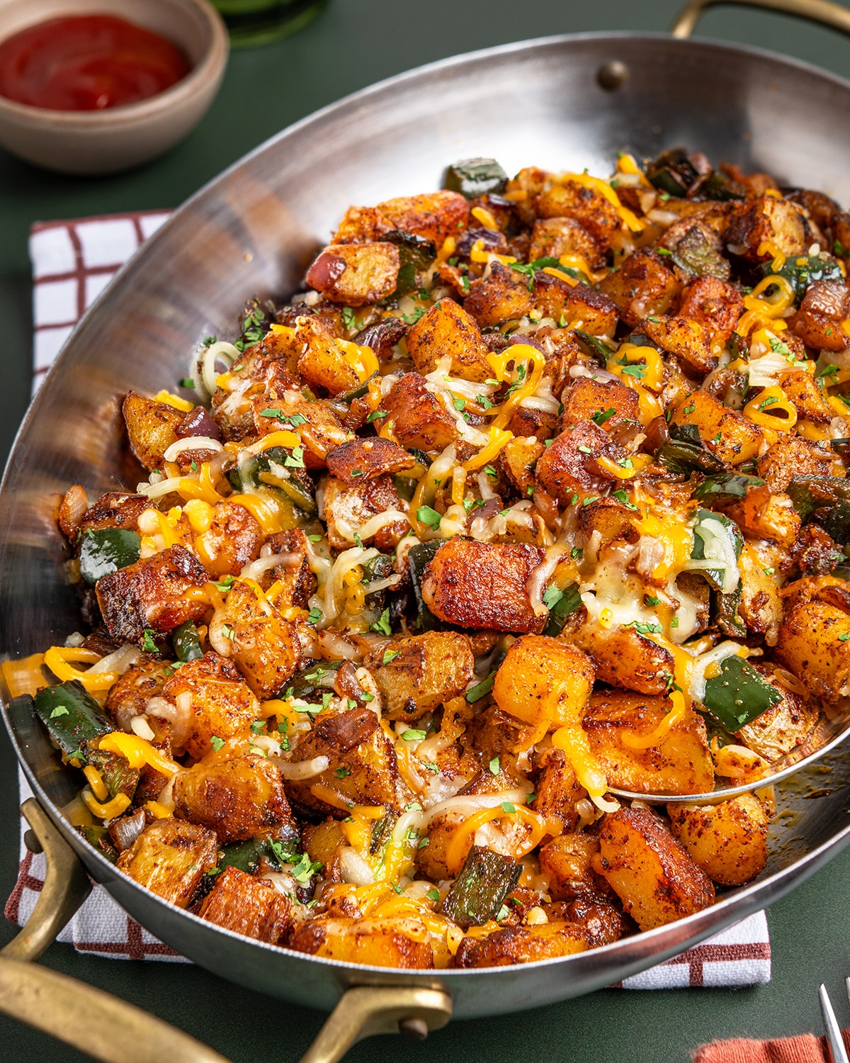 Cheesy Mexican Home Fries