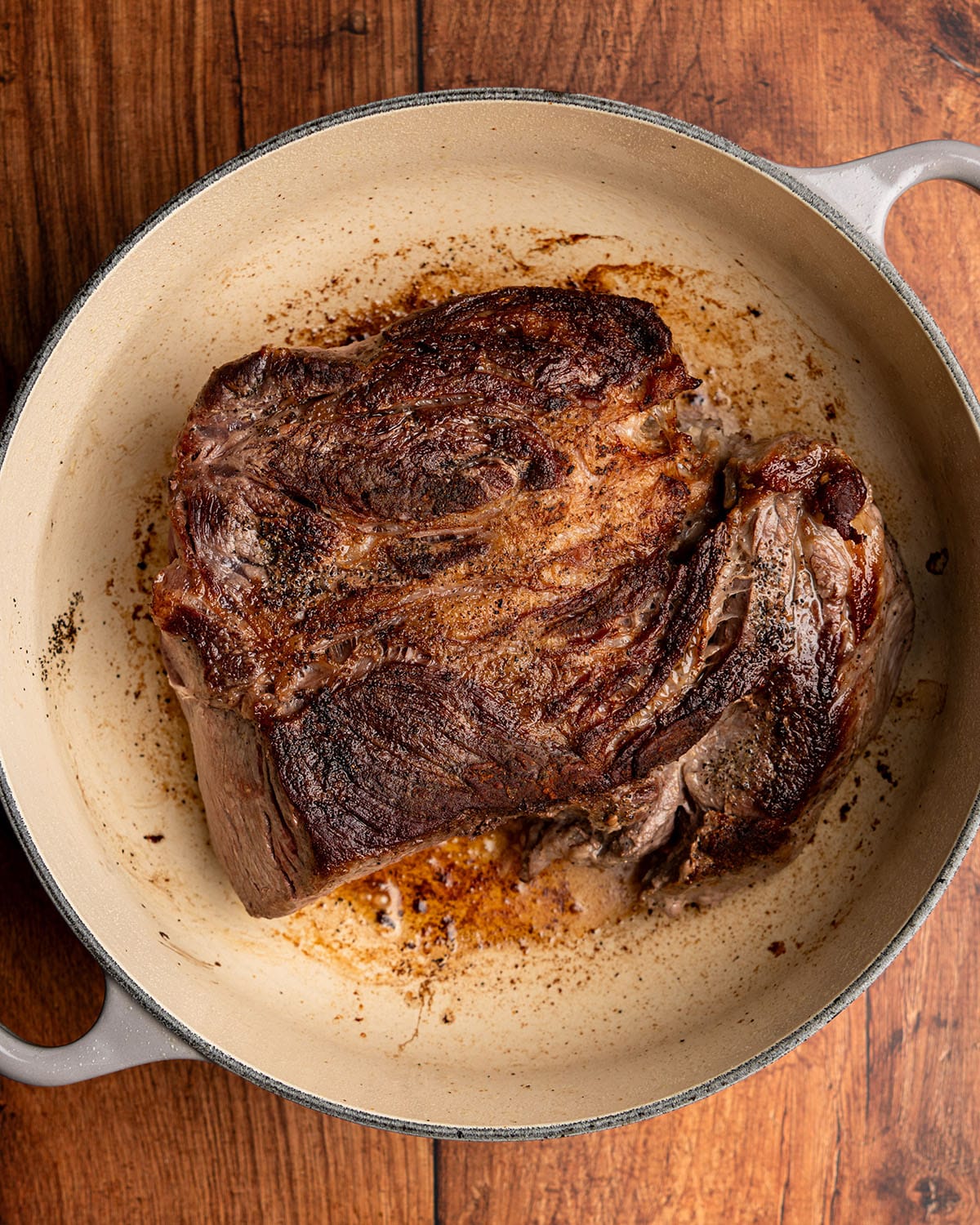 seared beef