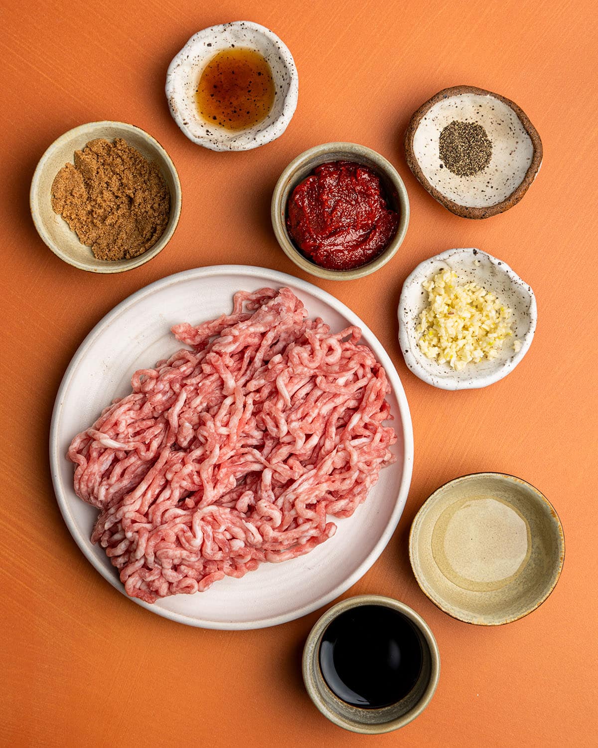 ingredients for filling
