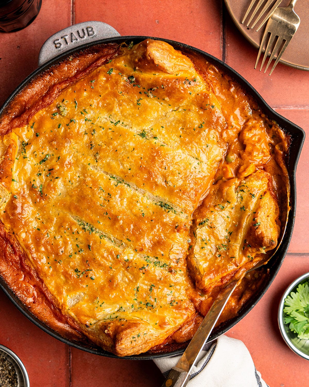 butter chicken pot pie