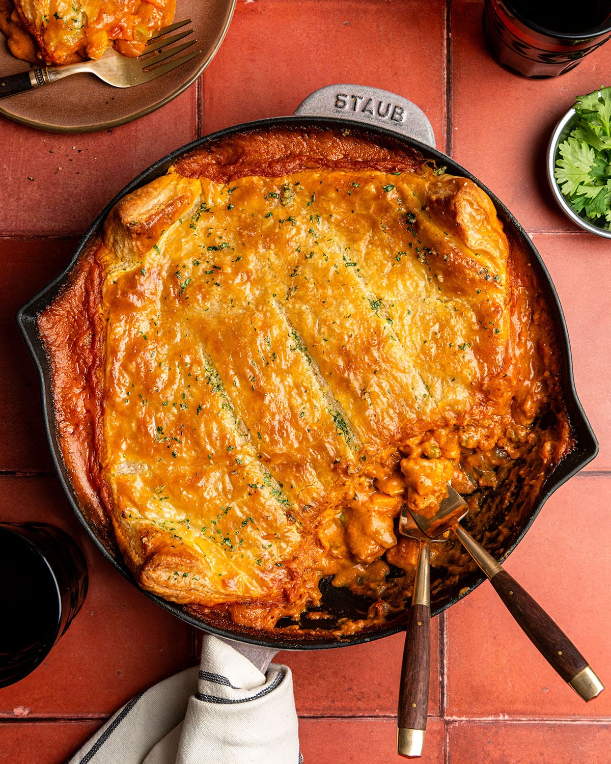 butter chicken pot pie