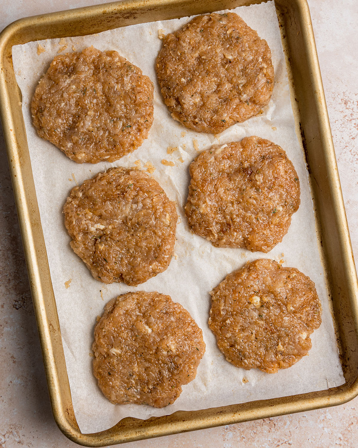 portioned chicken sausage
