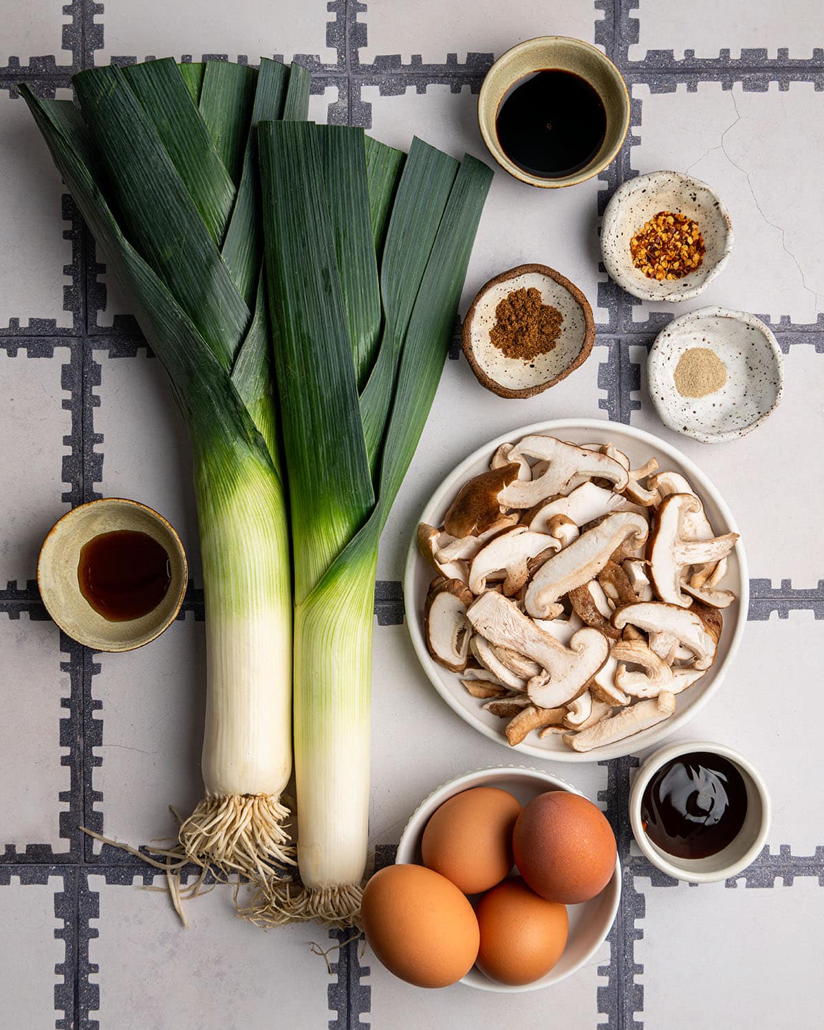 ingredients for filling