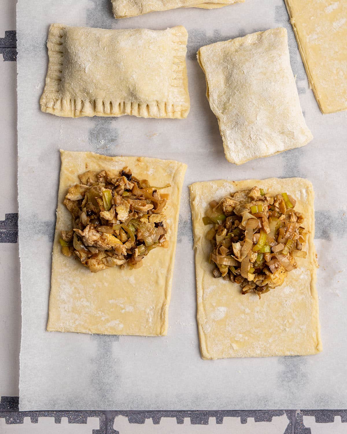 fill puff pastry