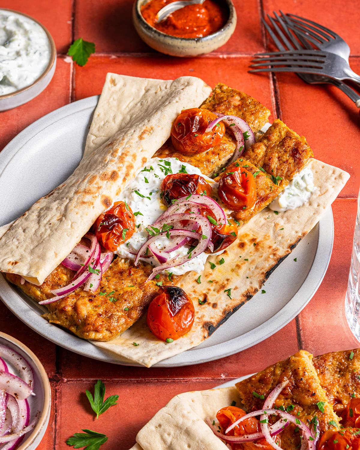 sheet pan chicken koobideh