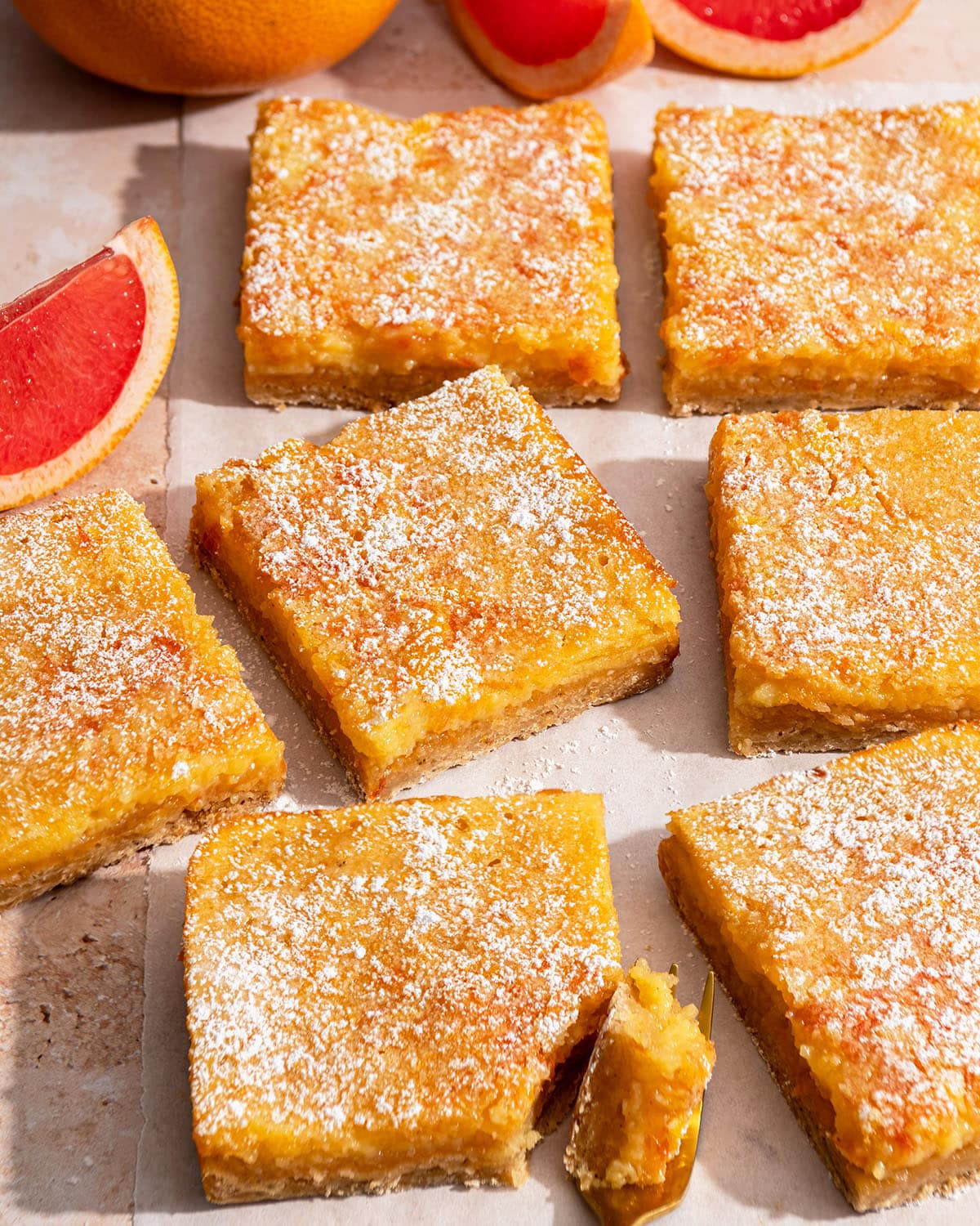 grapefruit bars