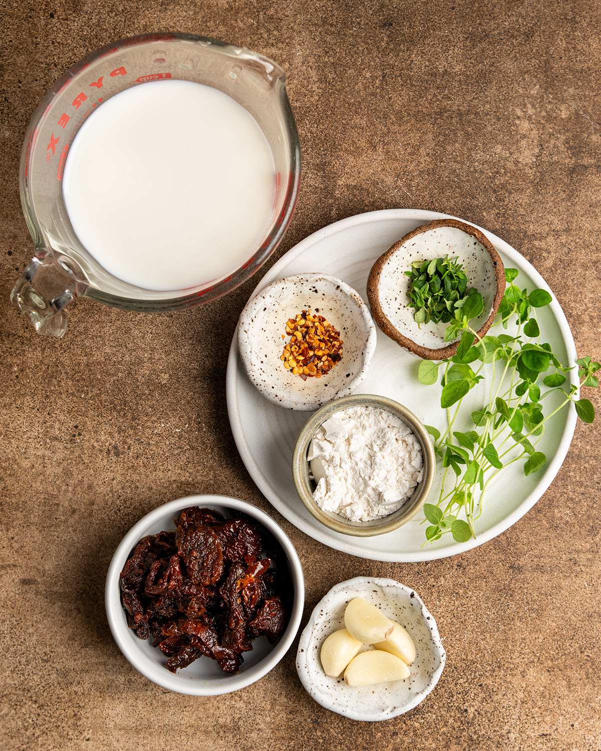 main ingredients for sauce