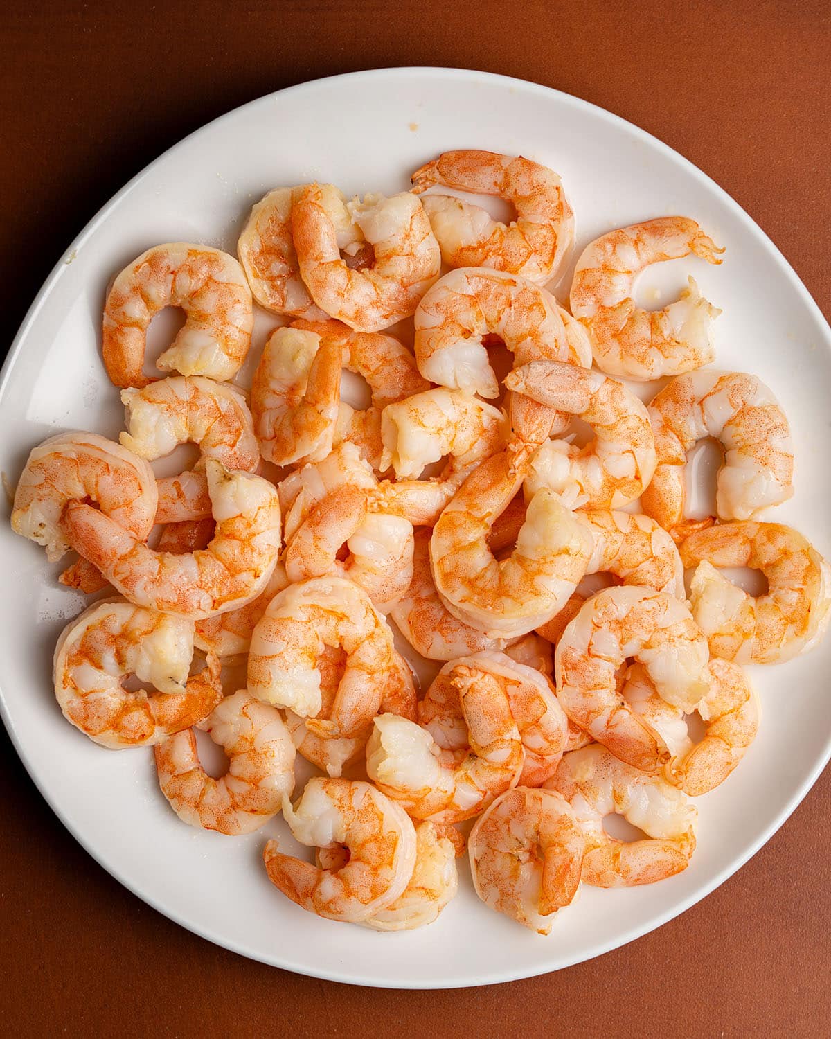 cooked shrimp