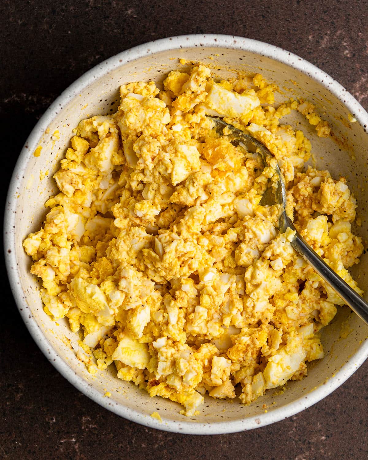 smashed eggs