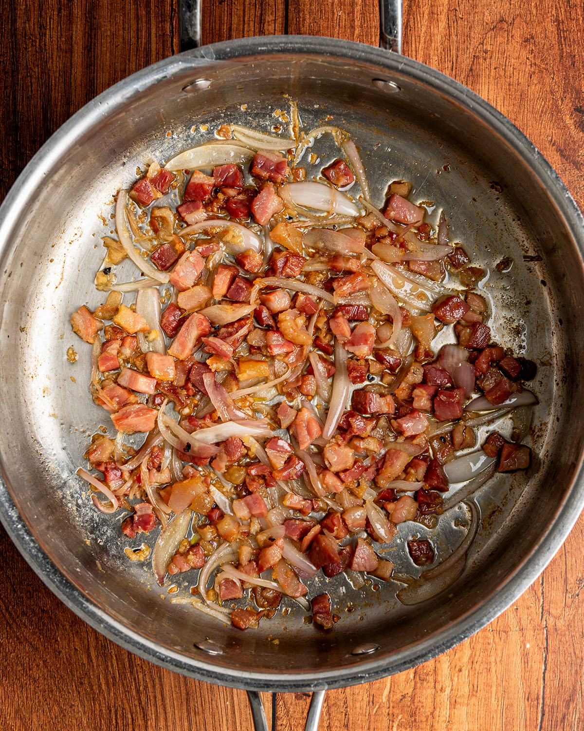 cook pancetta