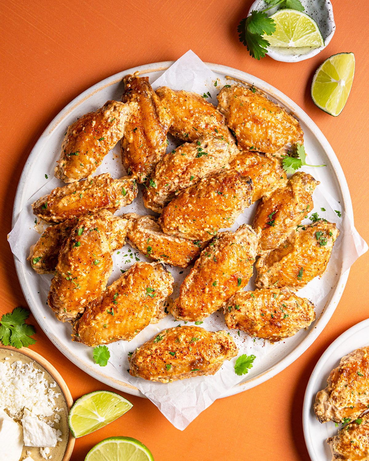 elote chicken wings