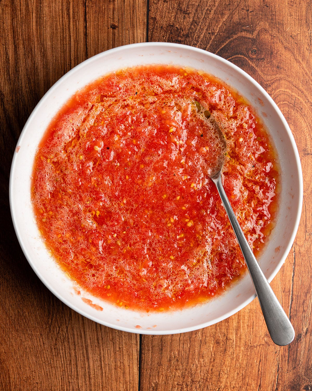 grated tomatoes