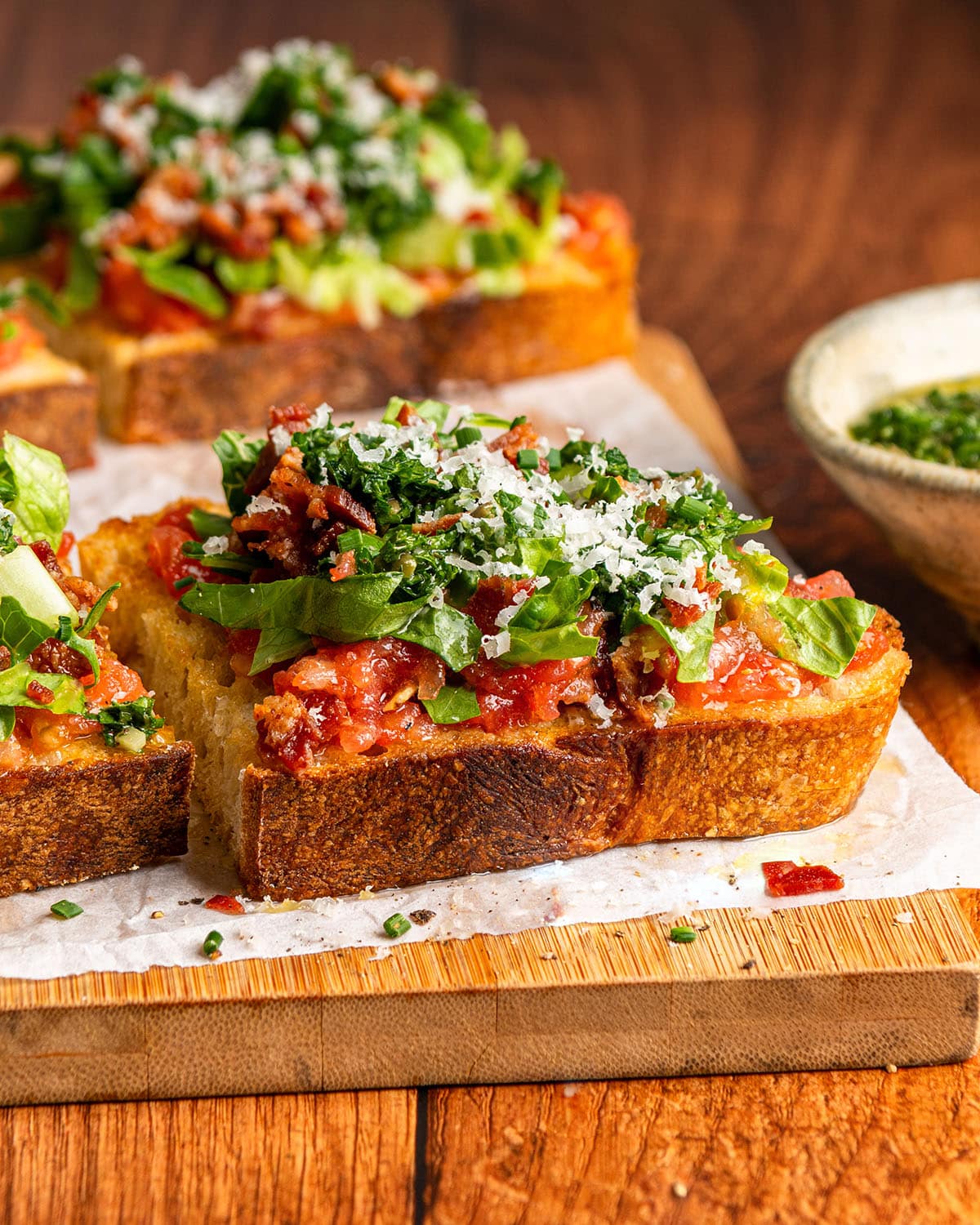 pan con tomate BLT