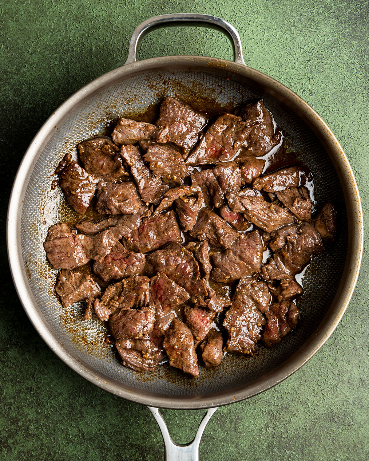 sear beef