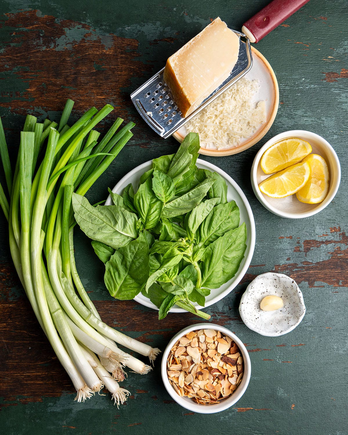 ingredients for pesto